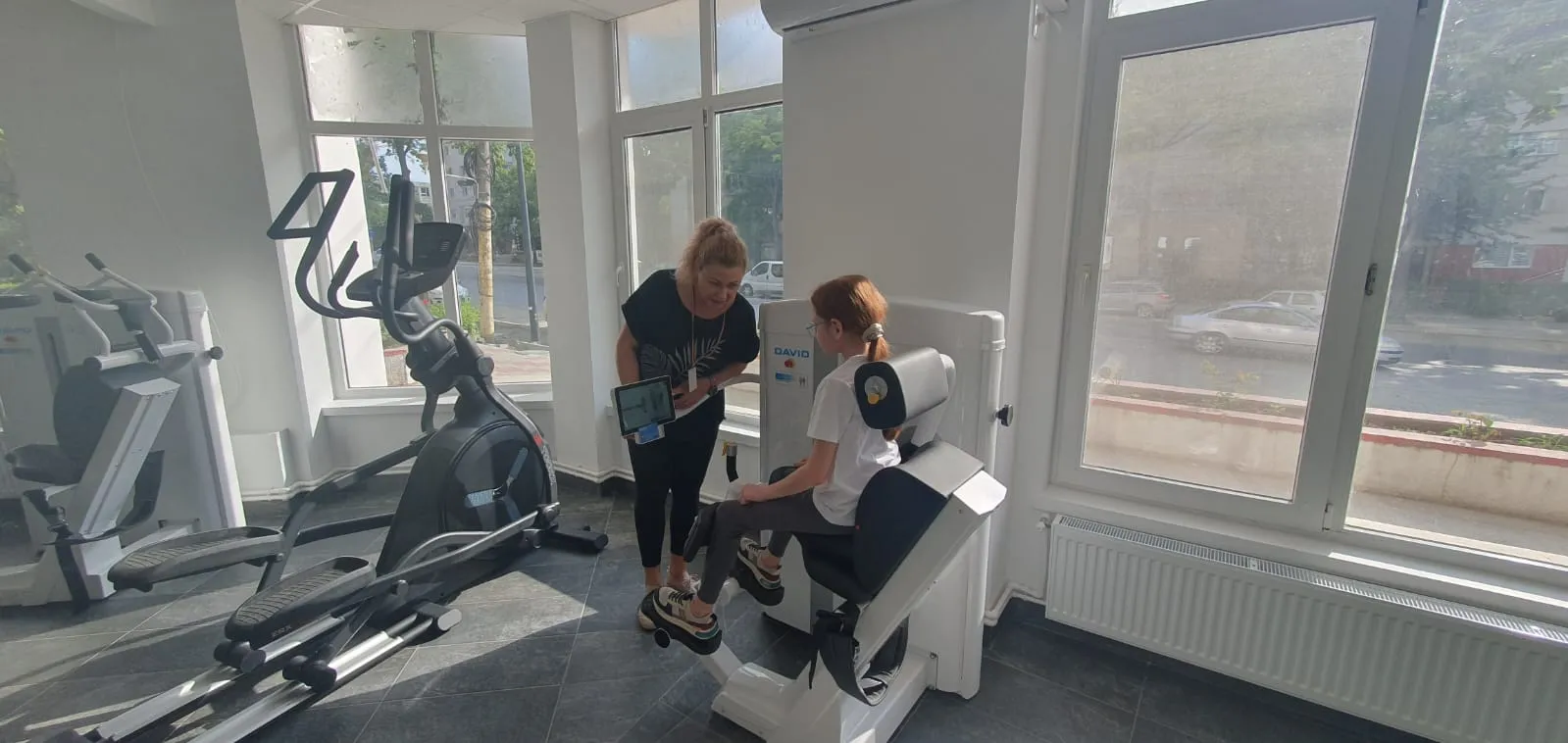 Spatiu de terapie din clinica Kinetic Constanta